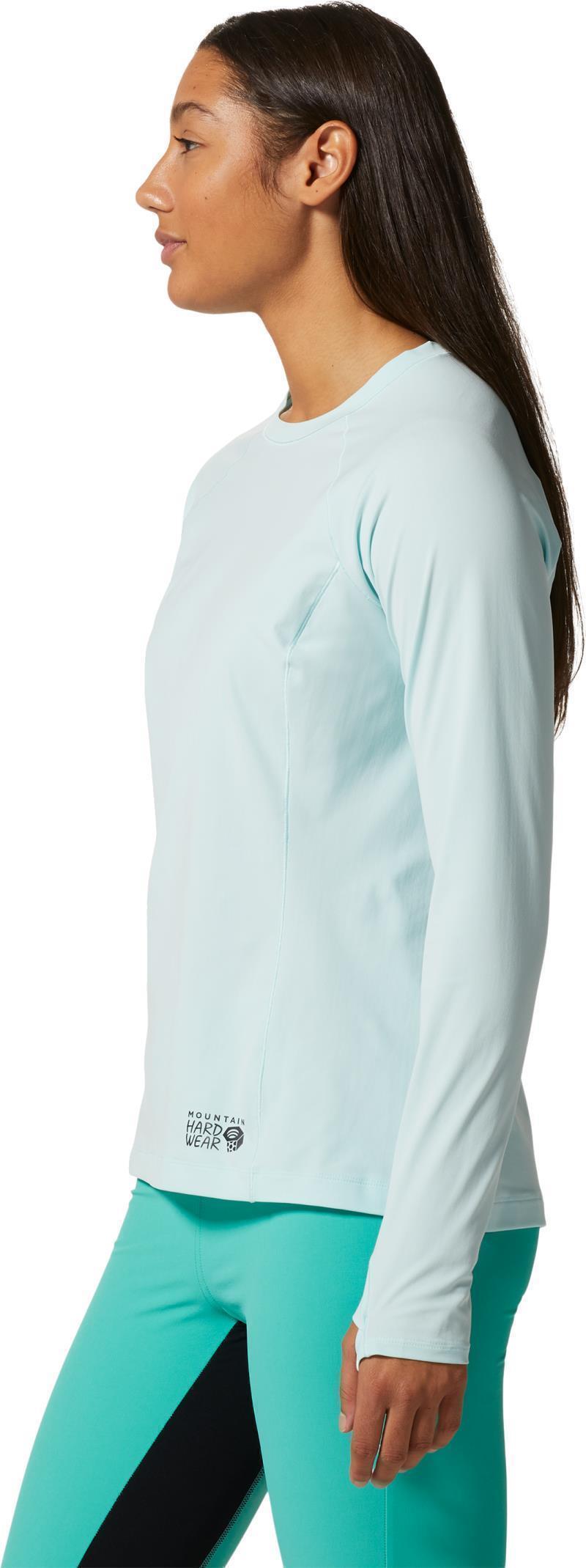 Mountain Stretch LS Crew - Womens - Pale Ice 3