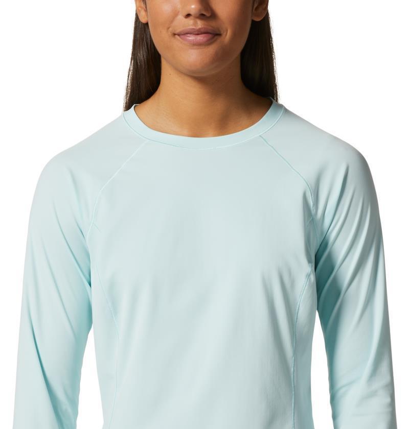 Mountain Stretch LS Crew - Womens - Pale Ice 4