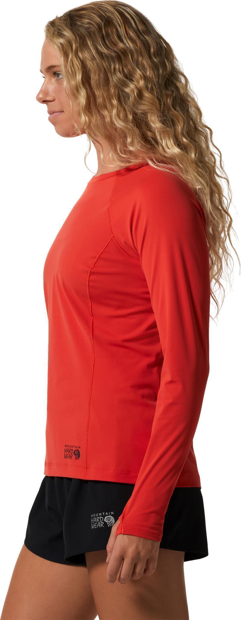 Mountain Stretch LS Crew - Womens - Summit Red 3