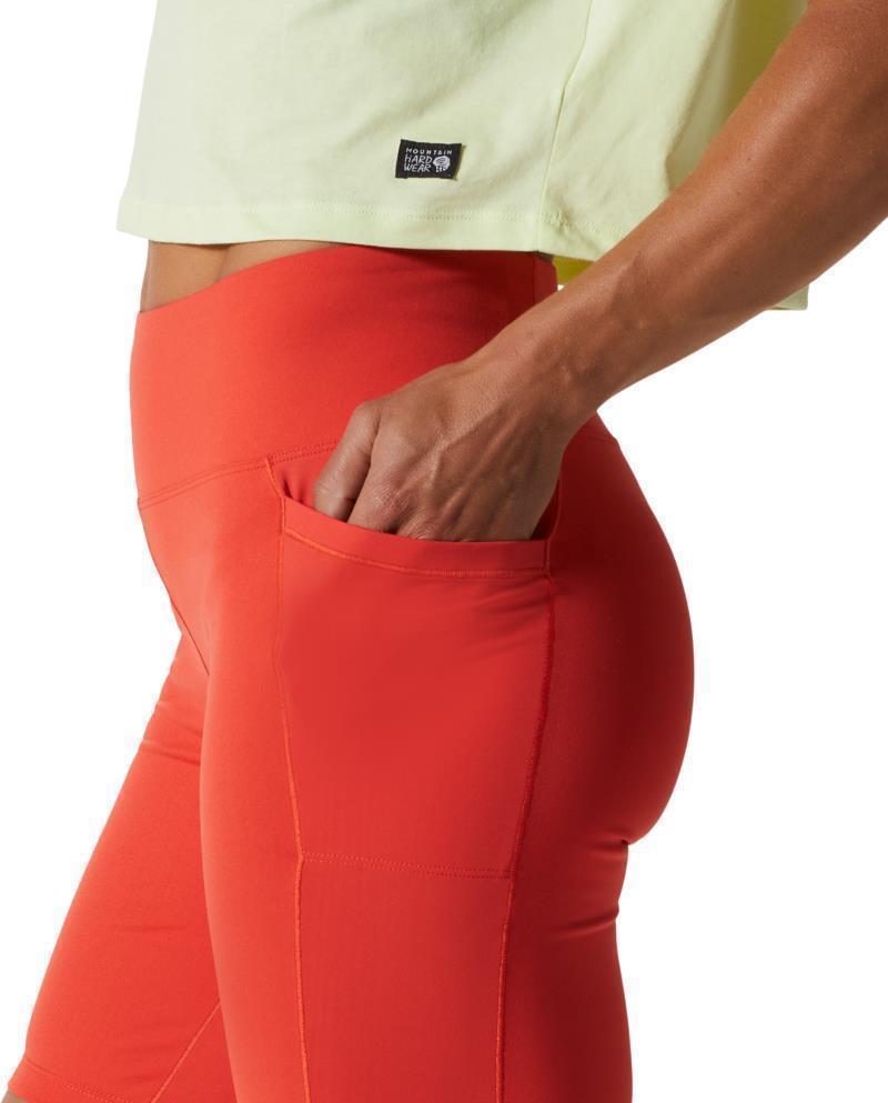 Mountain Stretch Short Tights, 10" Inseam - Womens - Summit Red 5