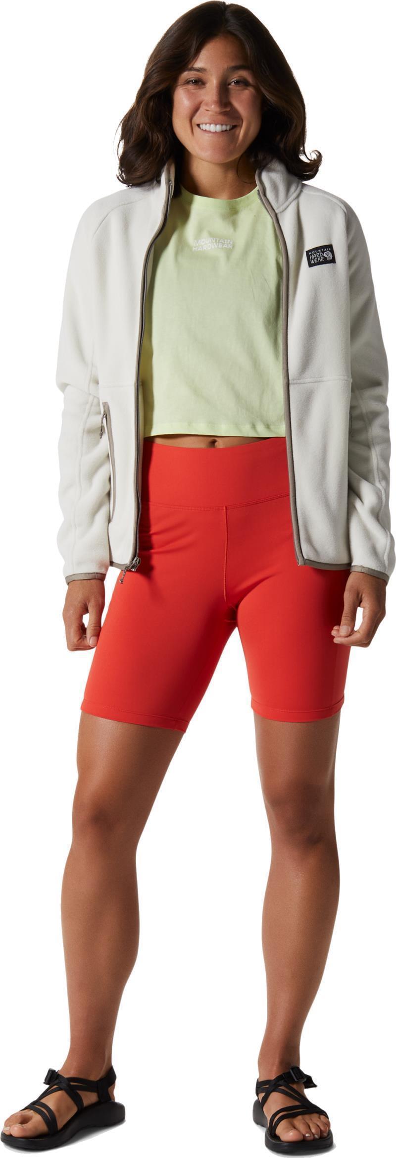 Mountain Stretch Short Tights, 8" Inseam - Womens - Summit Red 6