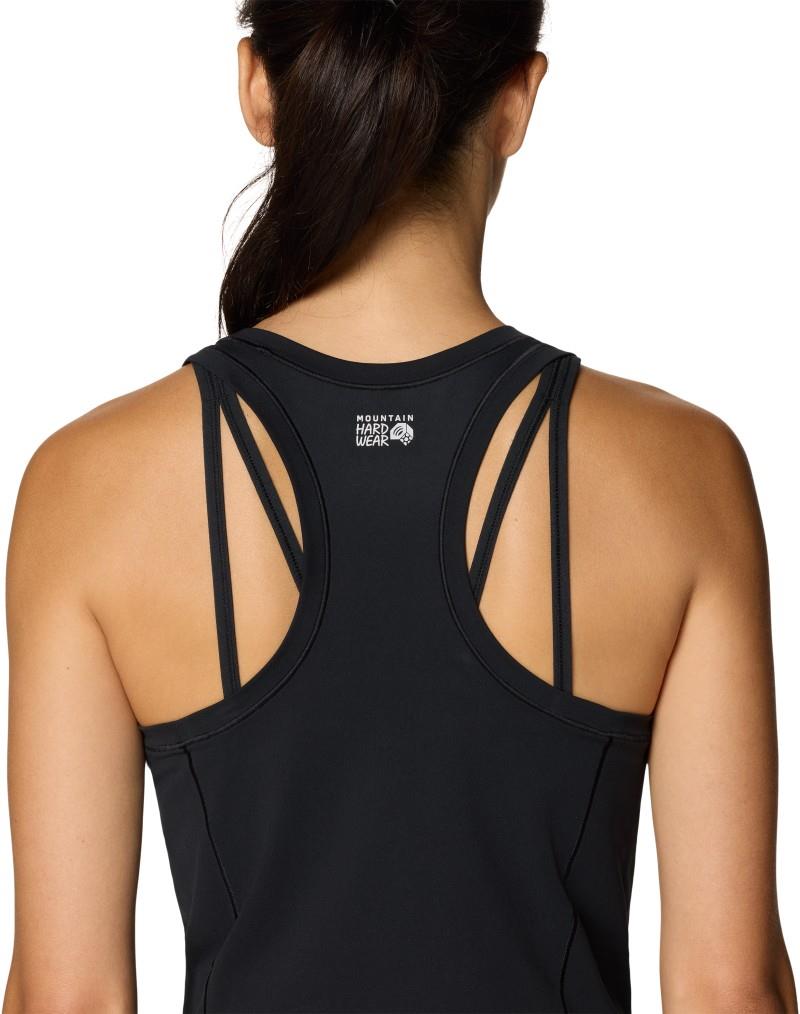 Mountain Stretch Tanklette - Womens - black 1