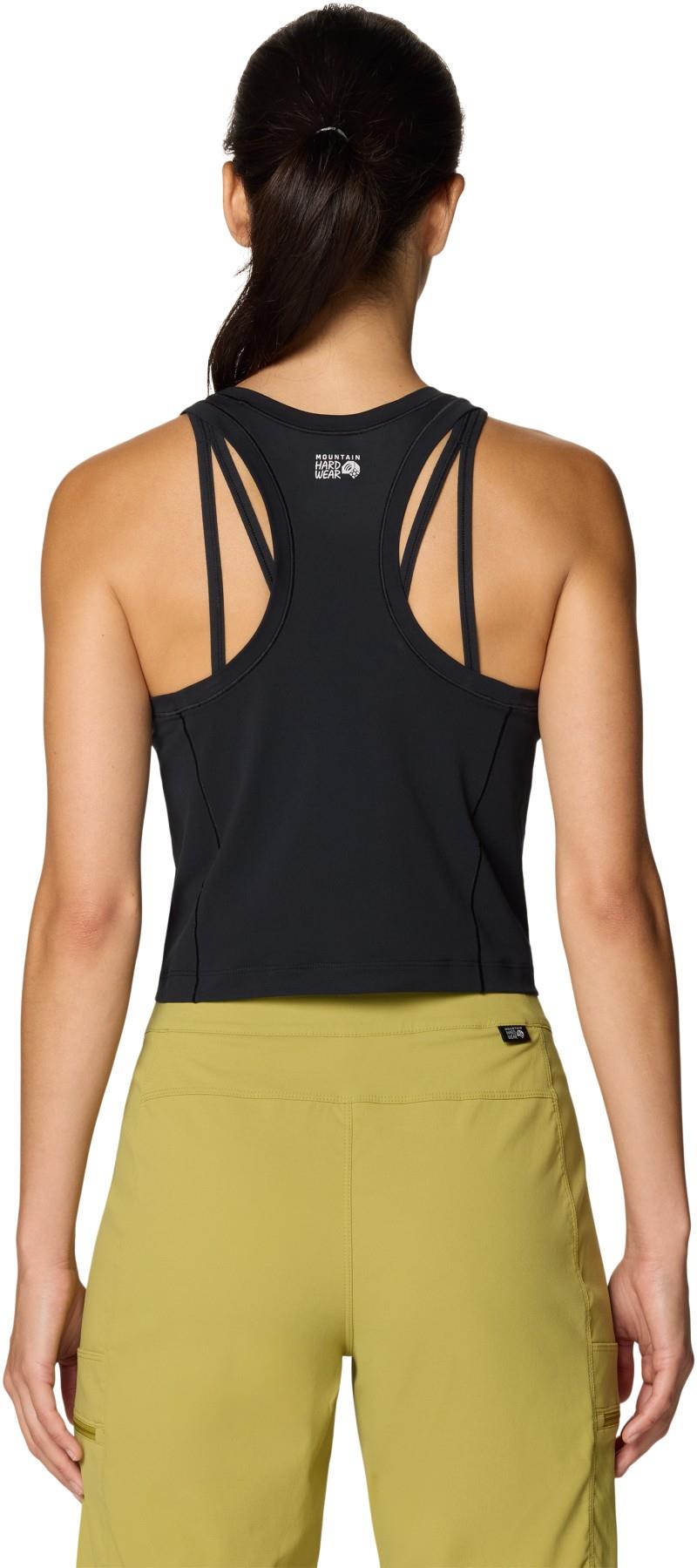 Mountain Stretch Tanklette - Womens - black 1