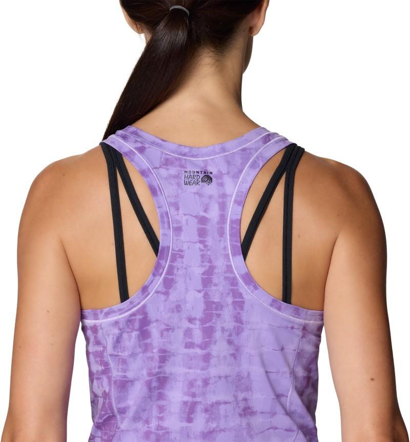 Mountain Stretch Tanklette - Womens - harbor violet prismatic print 1