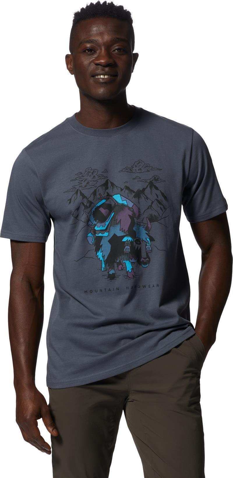 Mountain Yak SS Tee - Mens - Graphite 3