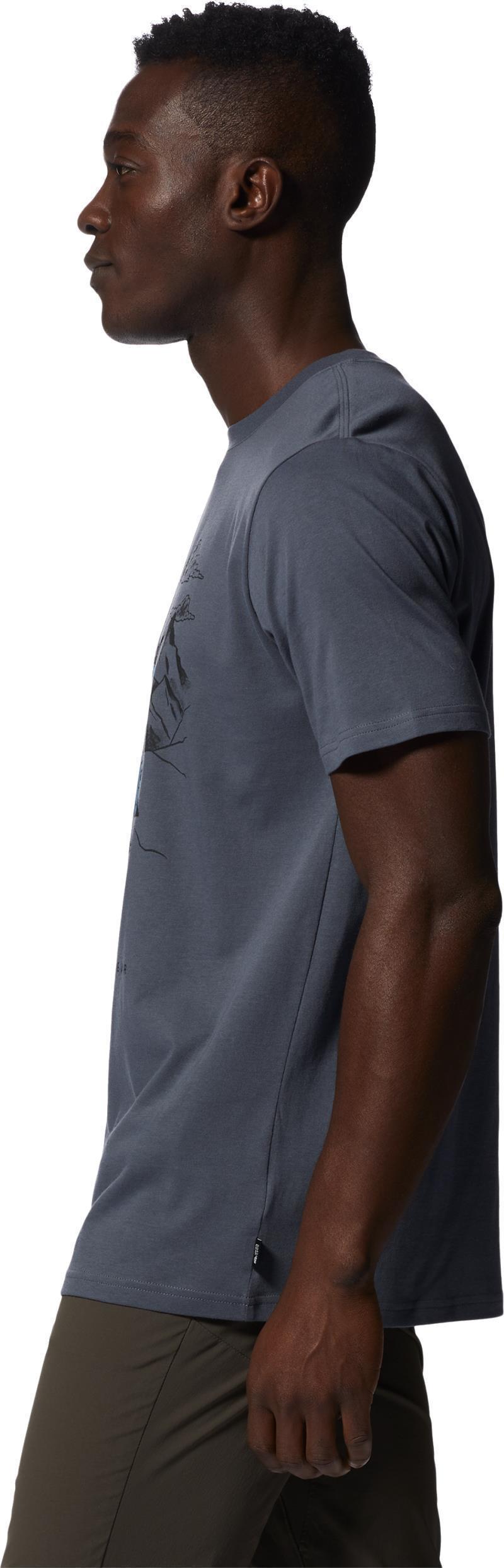 Mountain Yak SS Tee - Mens - Graphite 4