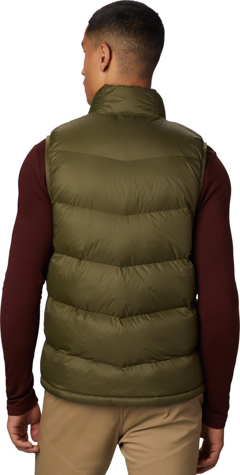 Mt. Eyak Down Vest - Mens - combat green 1