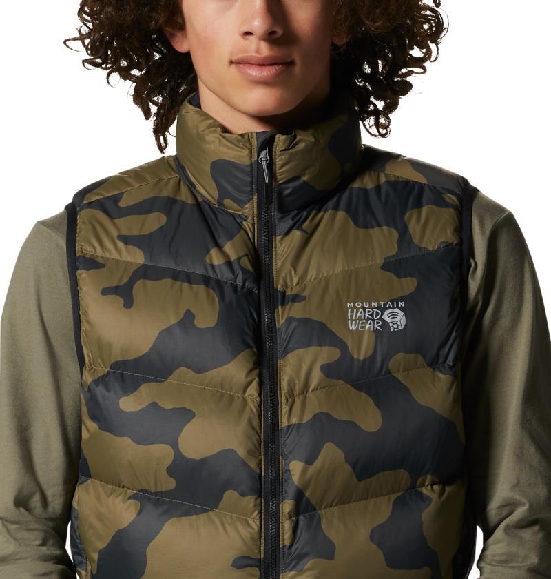 Mt. Eyak Down Vest - Mens - raw clay camo 1