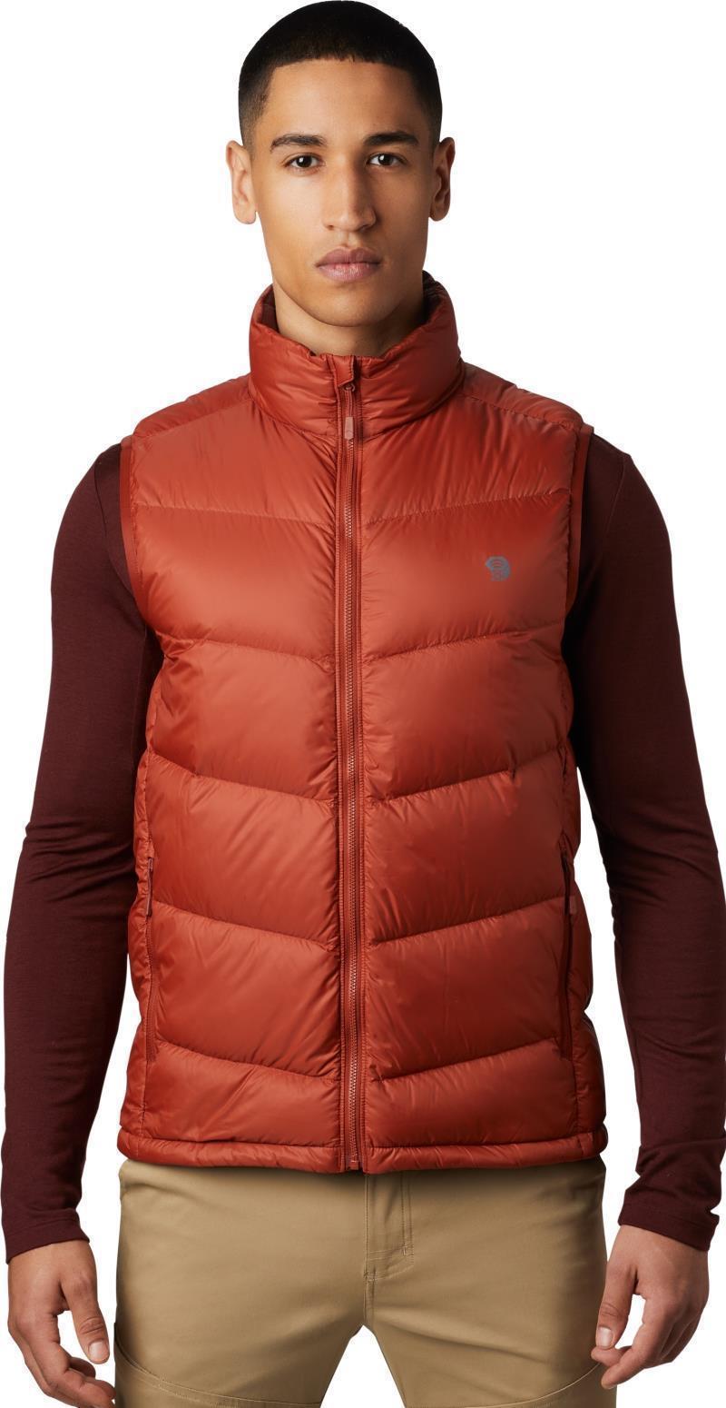 Mt. Eyak Down Vest - Mens - rusted 1