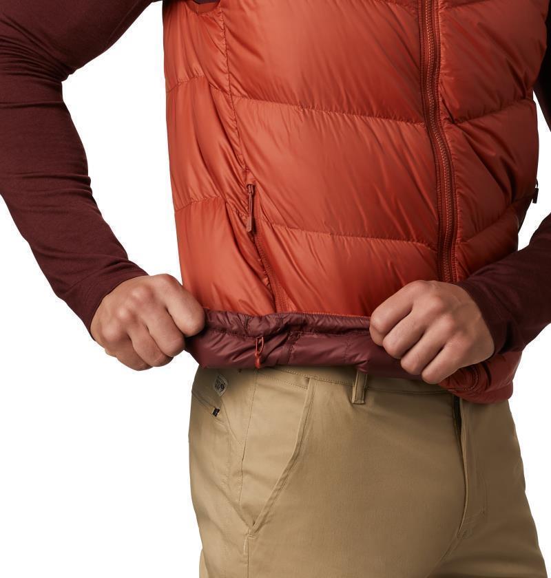 Mt. Eyak Down Vest - Mens - rusted 1