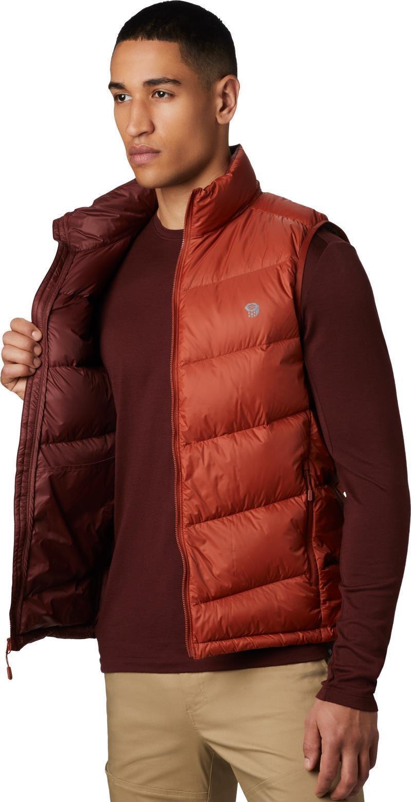 Mt. Eyak Down Vest - Mens - rusted 1