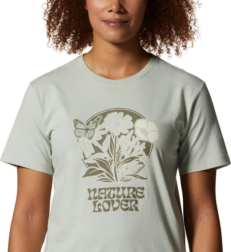 Nature Lover SS Tee - Womens - Cactus White 5
