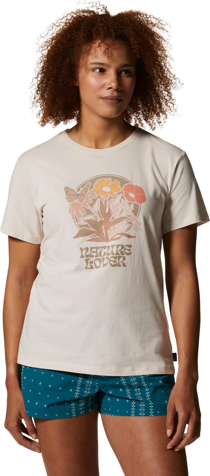Nature Lover SS Tee - Womens - White Sprite 1