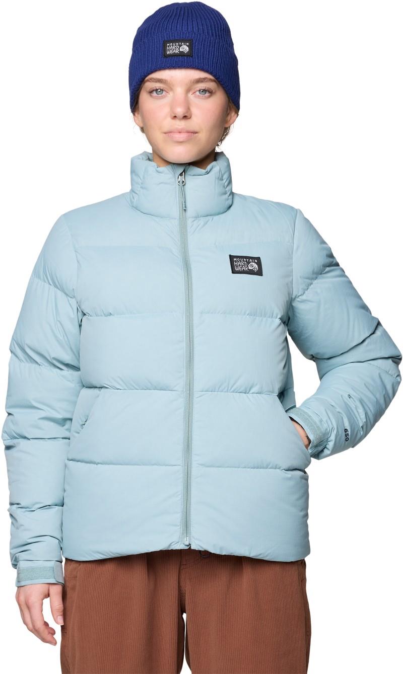 Nevadan Down Jacket - Womens - ice shadow 1
