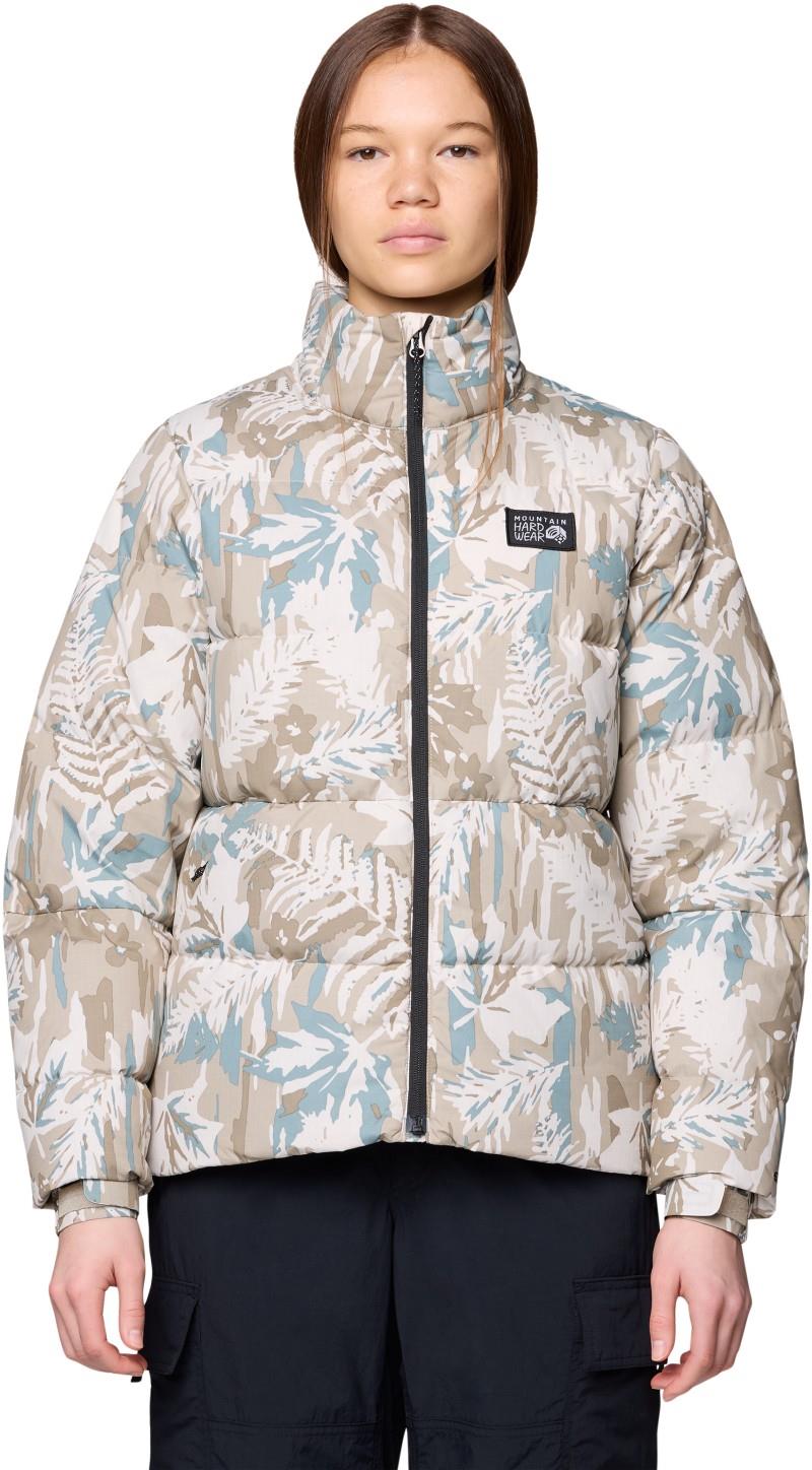 Nevadan Down Jacket - Womens - talc redwoods camo 1