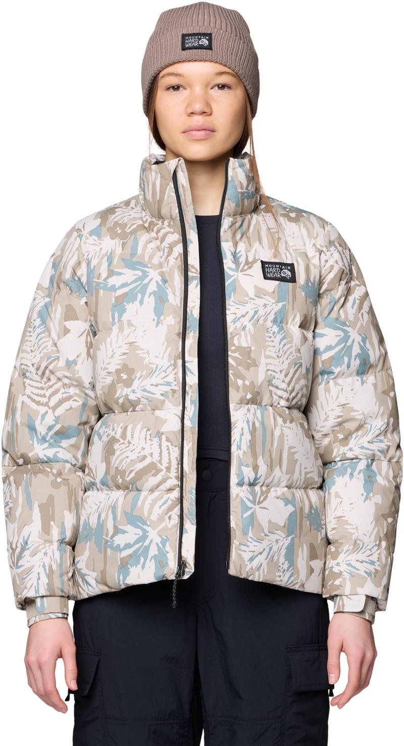 Nevadan Down Jacket - Womens - talc redwoods camo 1