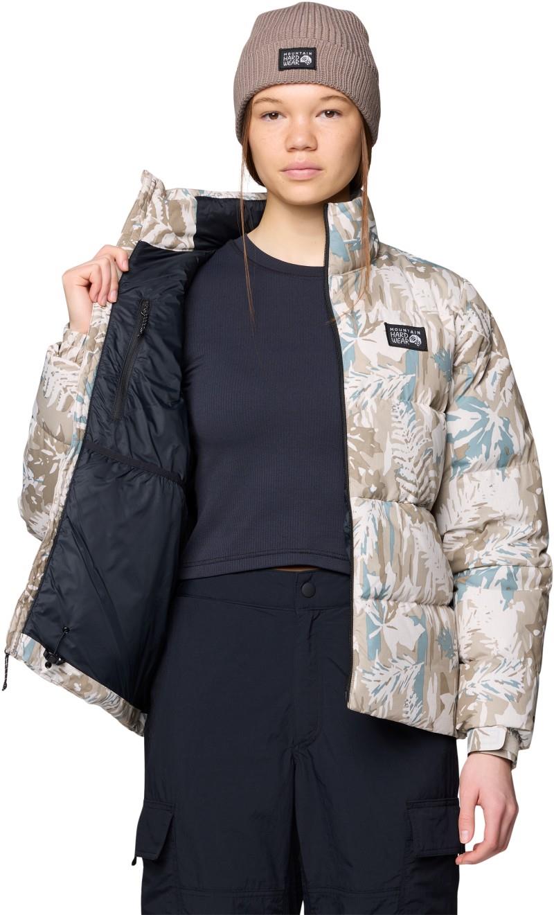 Nevadan Down Jacket - Womens - talc redwoods camo 1