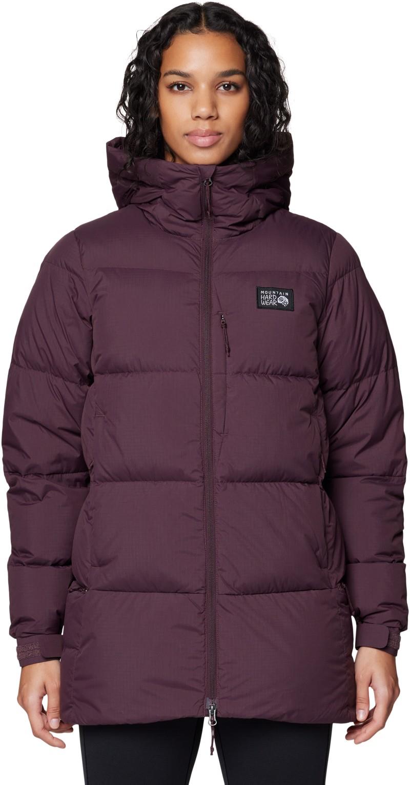 Nevadan Down Parka - Womens - blackberry 1
