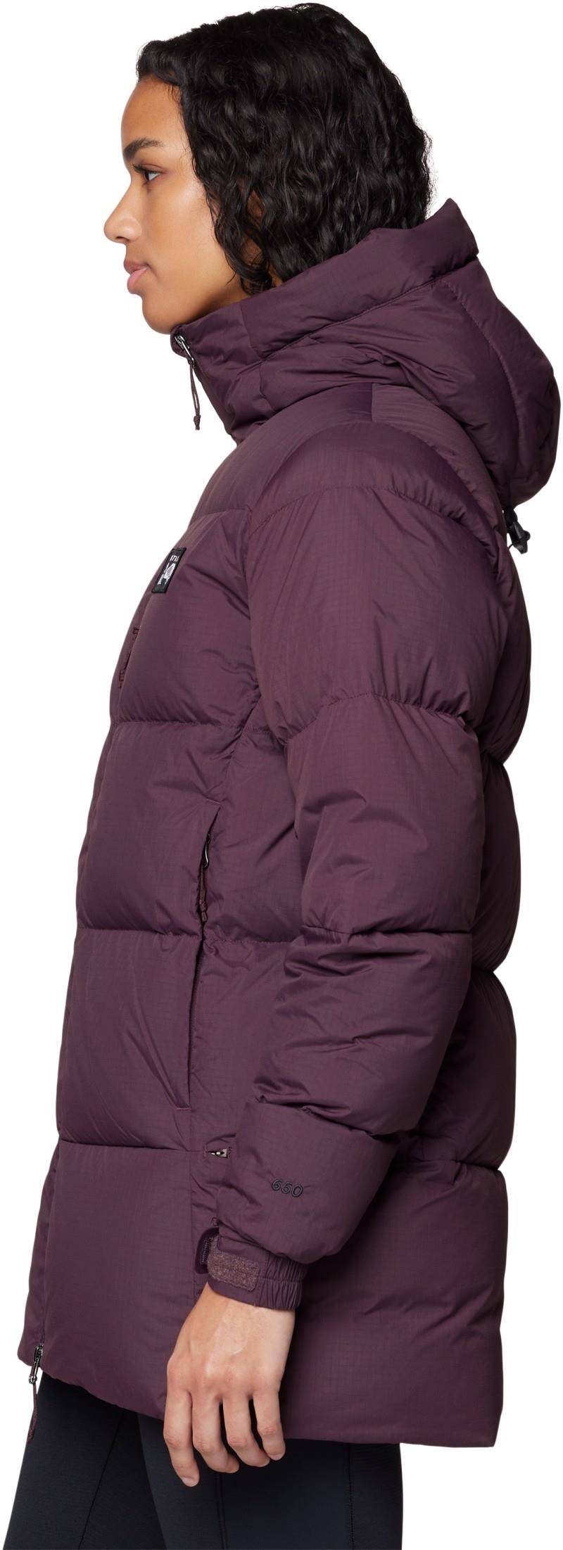 Nevadan Down Parka - Womens - blackberry 1
