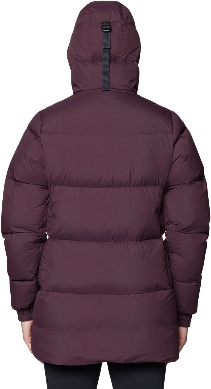Nevadan Down Parka - Womens - blackberry 1
