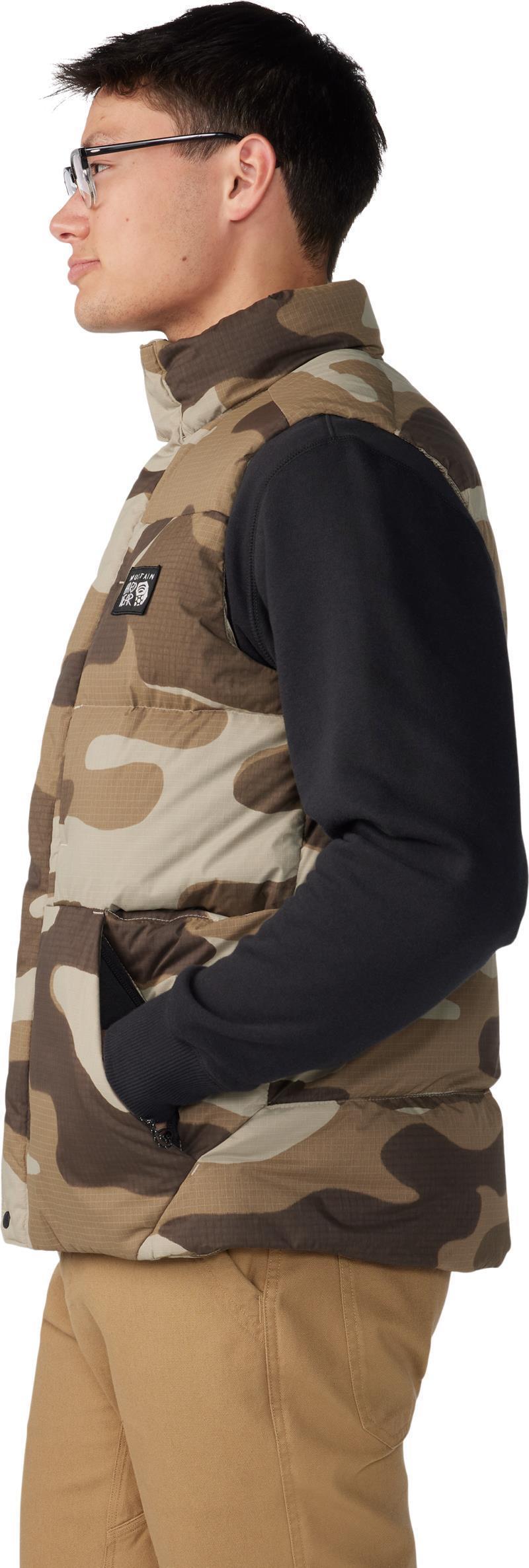 Nevadan Down Vest - Mens - Badlands Calaveras Camo Print 2