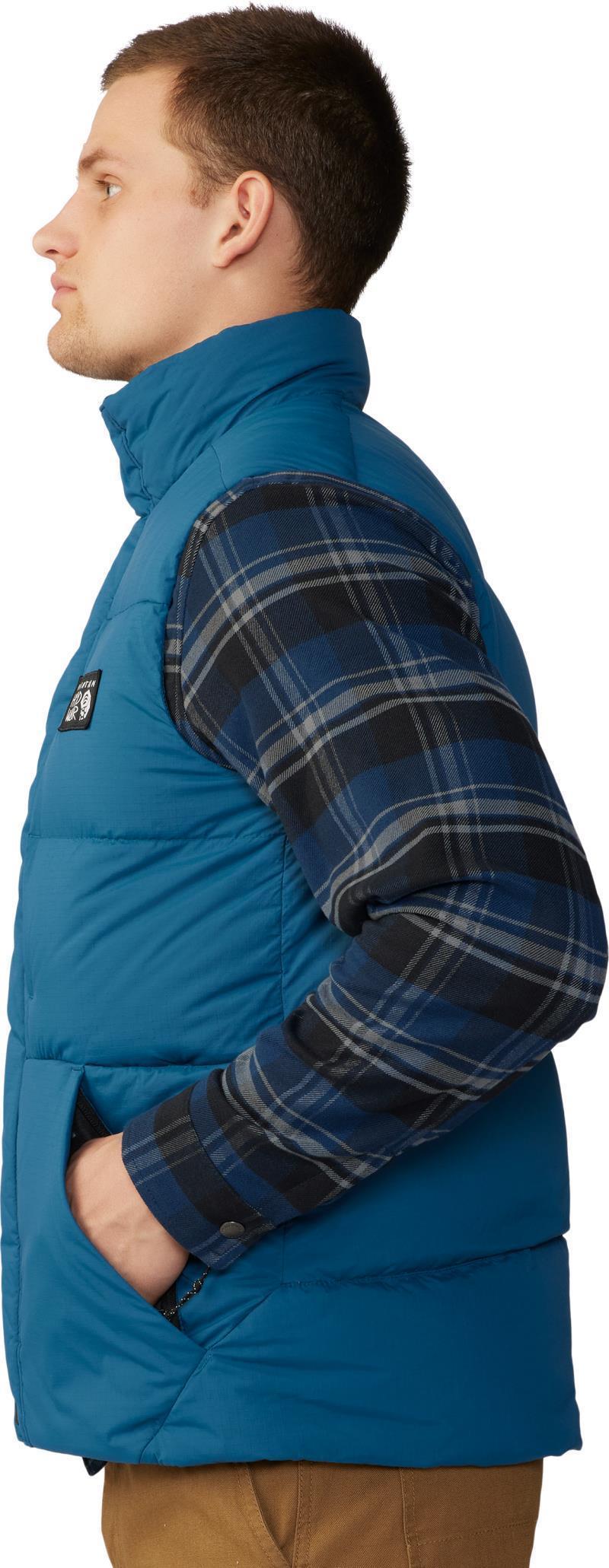 Nevadan Down Vest - Mens - Dark Caspian 2
