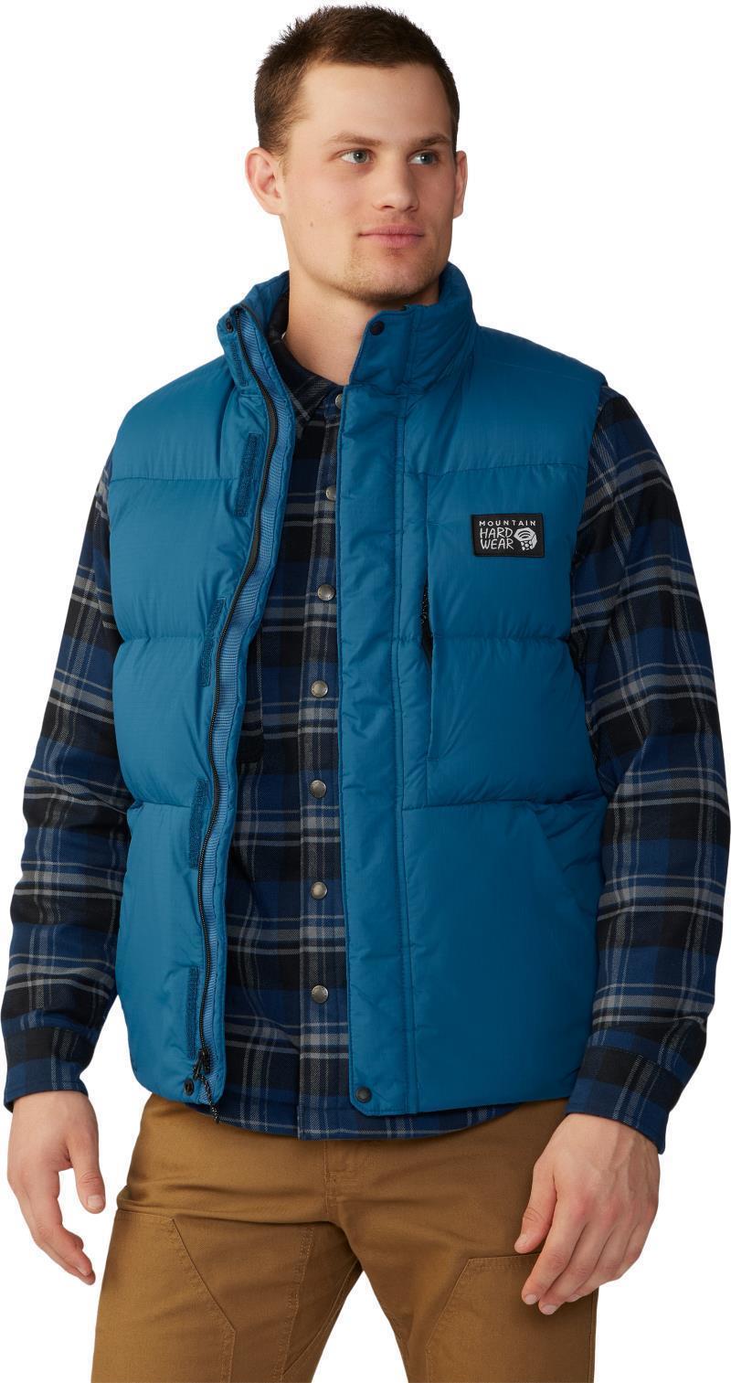 Nevadan Down Vest - Mens - Dark Caspian 4