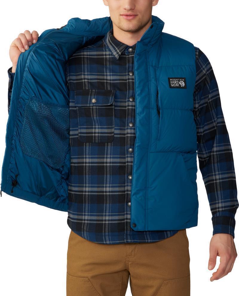 Nevadan Down Vest - Mens - Dark Caspian 5