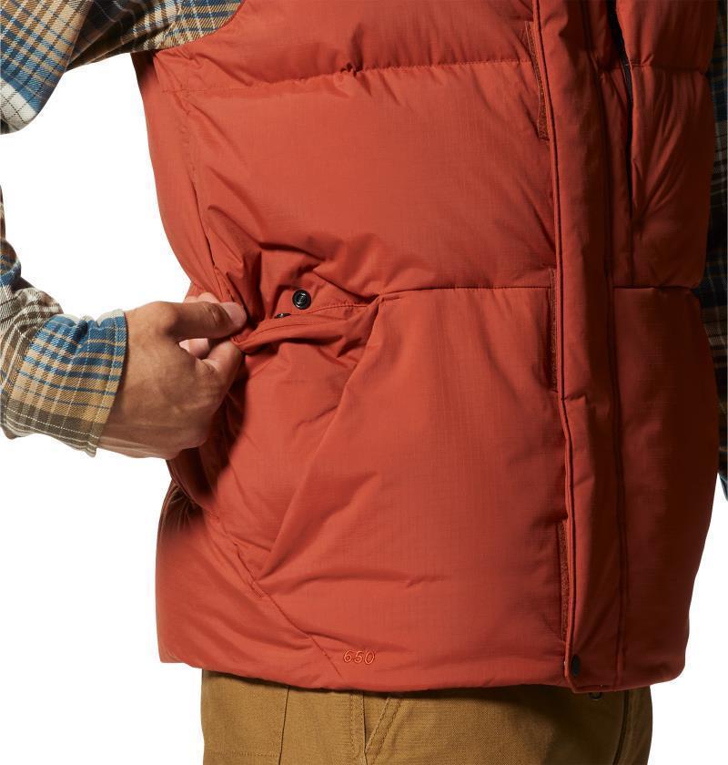 Nevadan Down Vest - Mens - Dark Copper 7