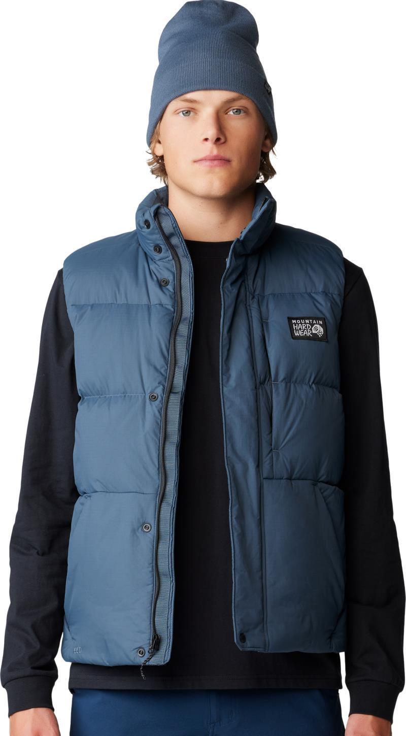 Nevadan Down Vest - Mens - Moon Blue 2