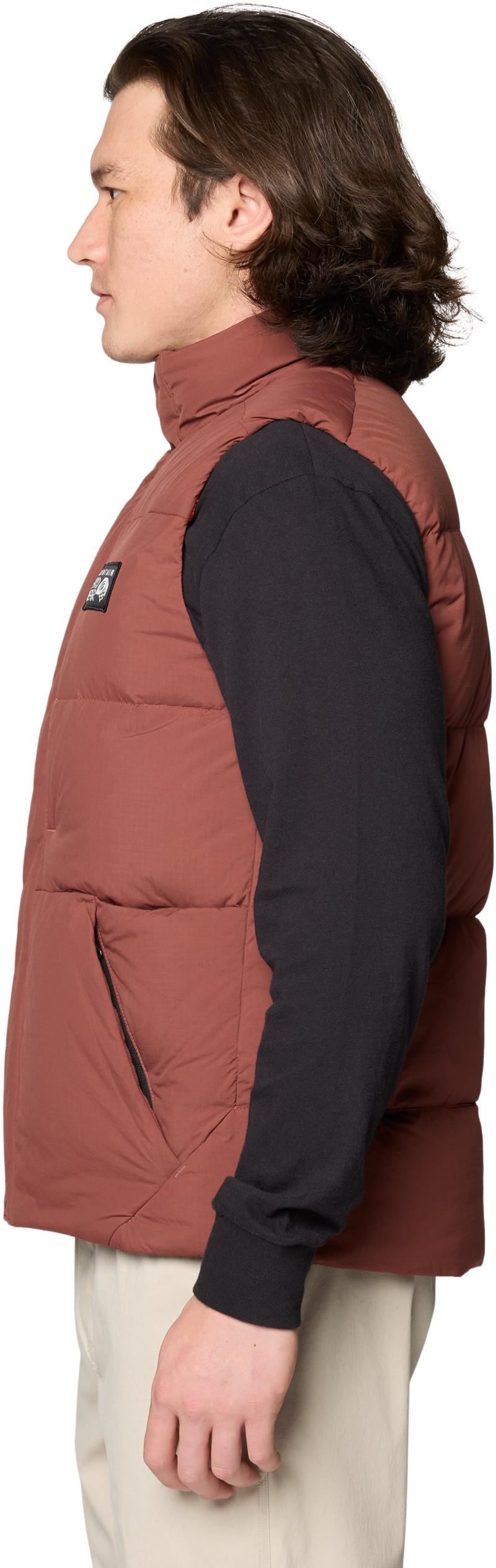 Nevadan Down Vest - Mens - bourbon brown 1