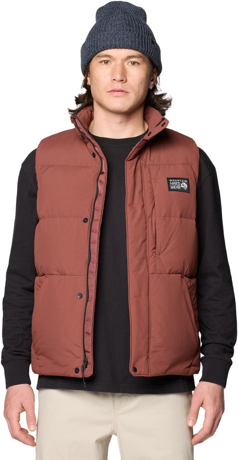 Nevadan Down Vest - Mens - bourbon brown 1