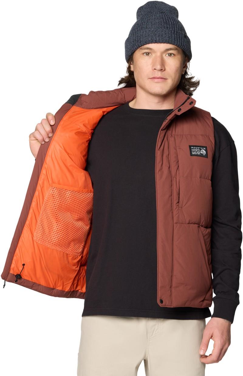 Nevadan Down Vest - Mens - bourbon brown 1