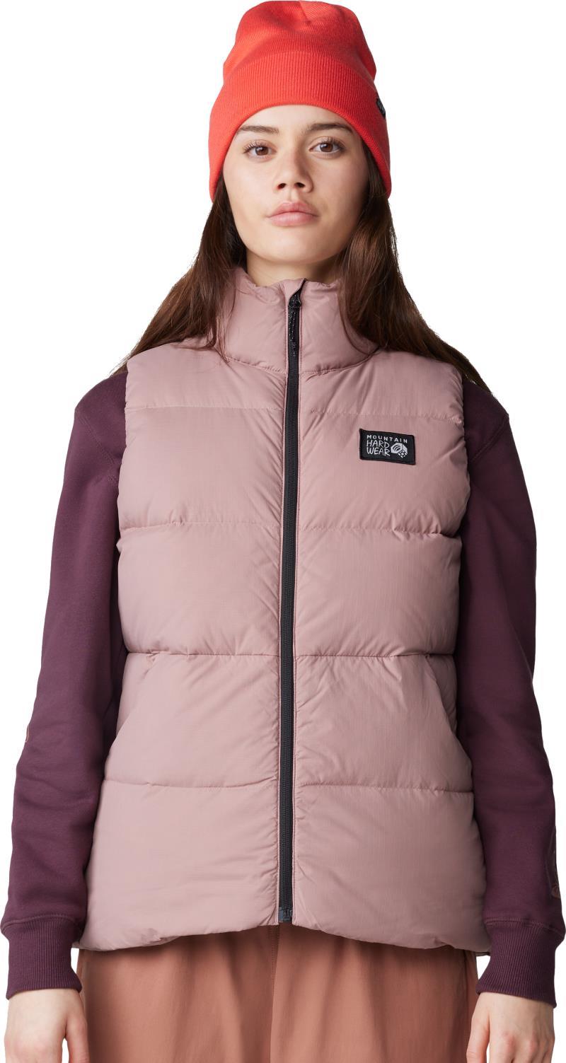 Nevadan Down Vest - Womens - Smokey Quartz 1