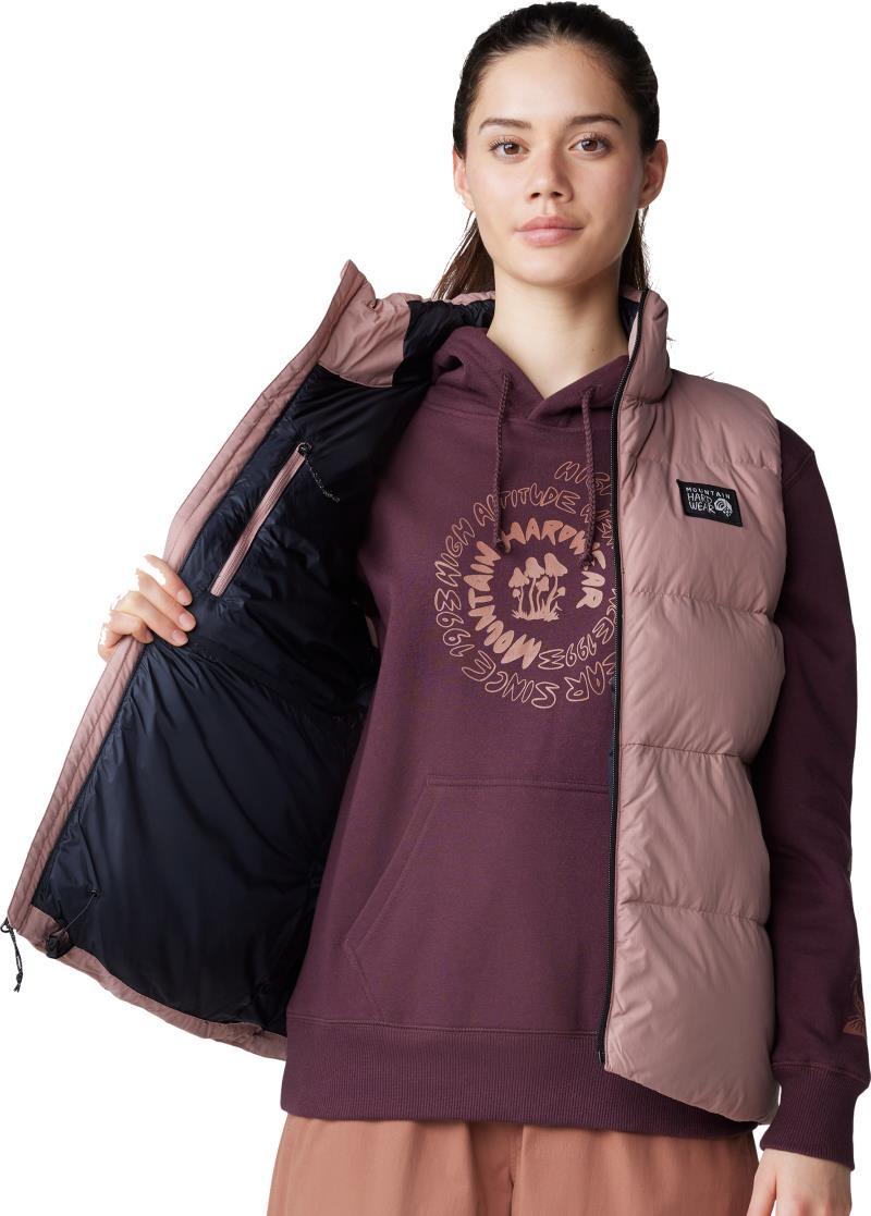 Nevadan Down Vest - Womens - Smokey Quartz 3