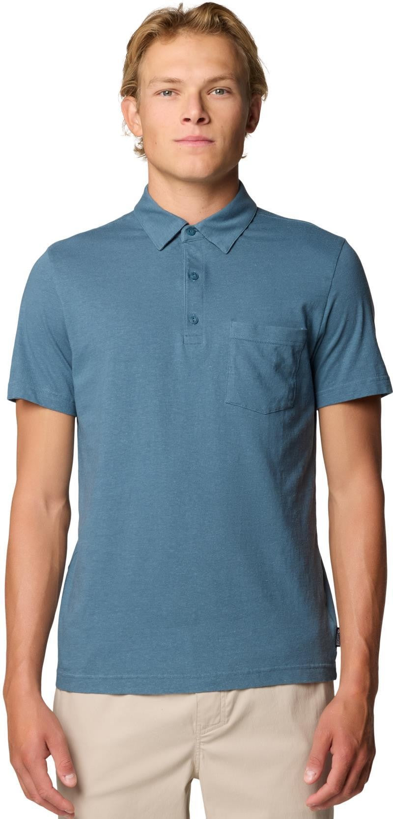 On Edge Polo - Mens - adriatic blue 1