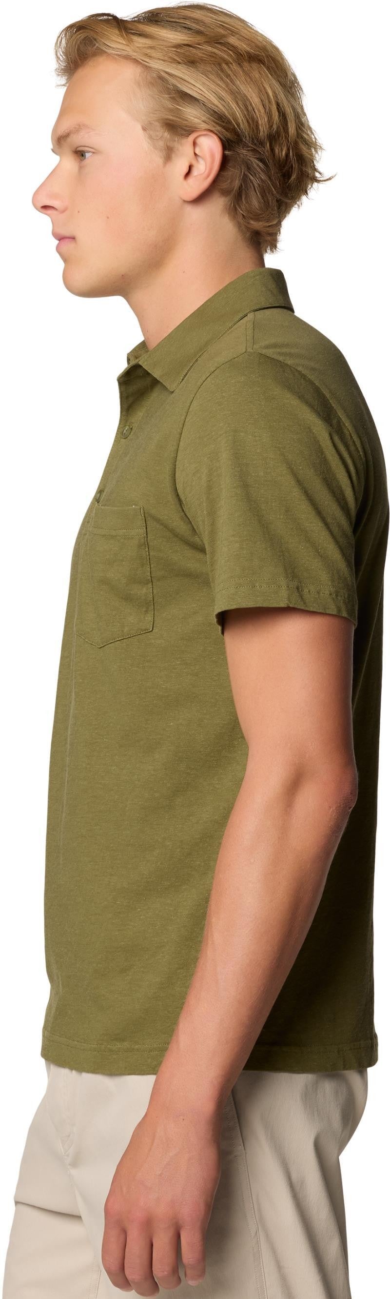 On Edge Polo - Mens - combat green 1