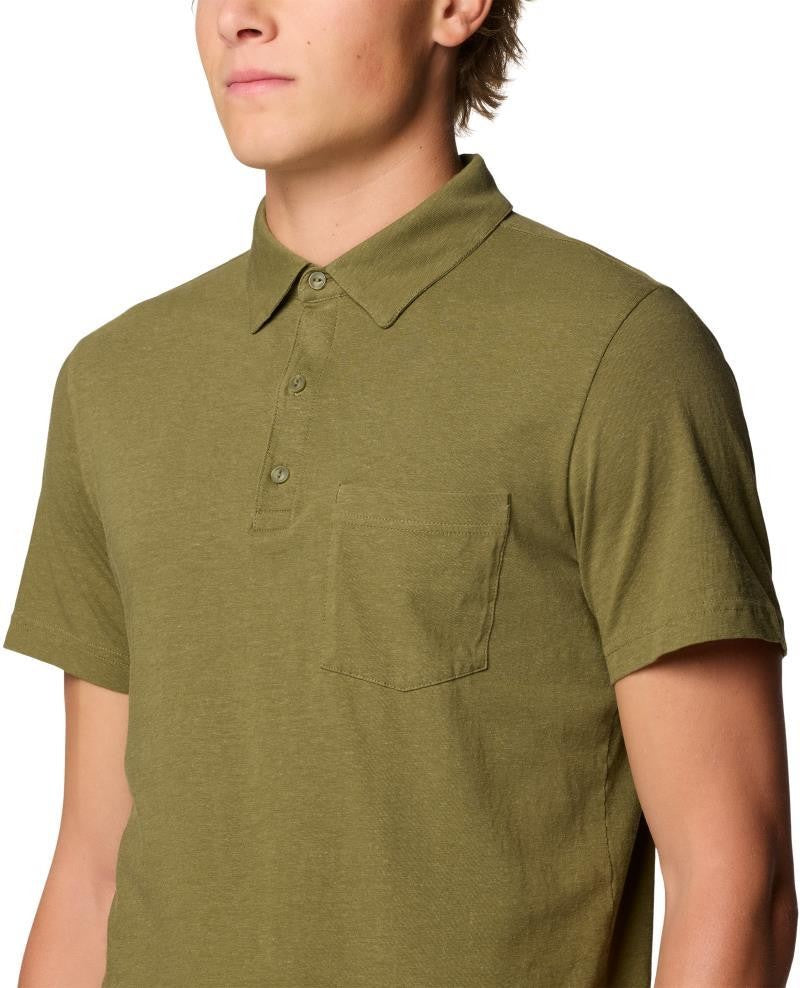 On Edge Polo - Mens - combat green 1