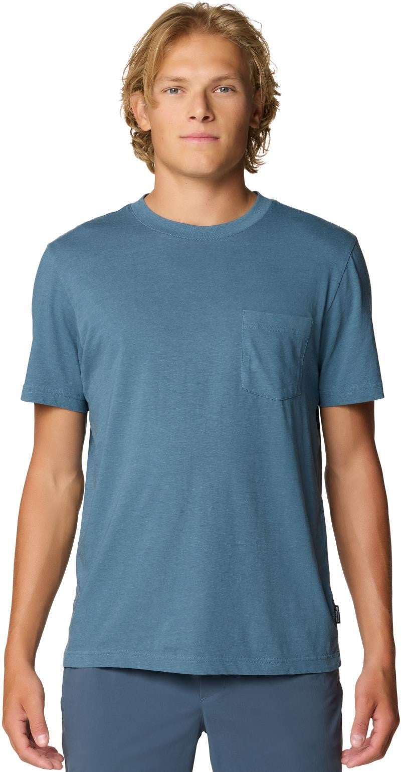On Edge SS T - Mens - adriatic blue 1