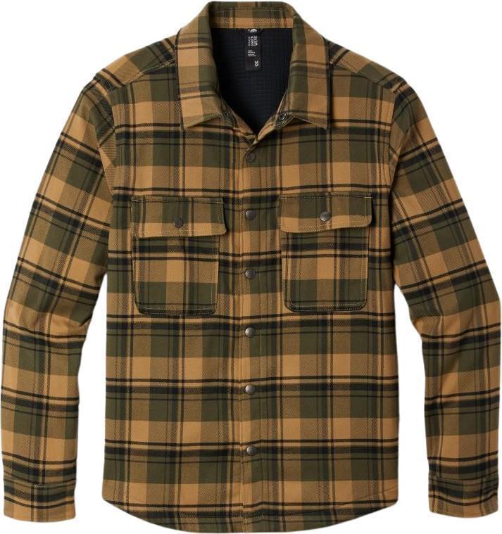 Outpost LS Lined Shirt - Mens - Sandstorm Hot Spring Plaid 1