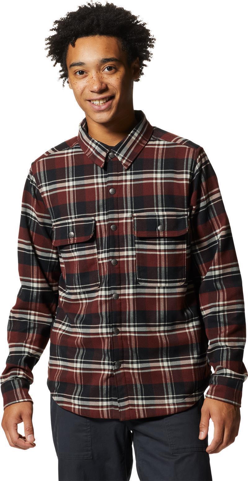 Outpost LS Lined Shirt - Mens - Washed Raisin Hot Spring Plaid 2