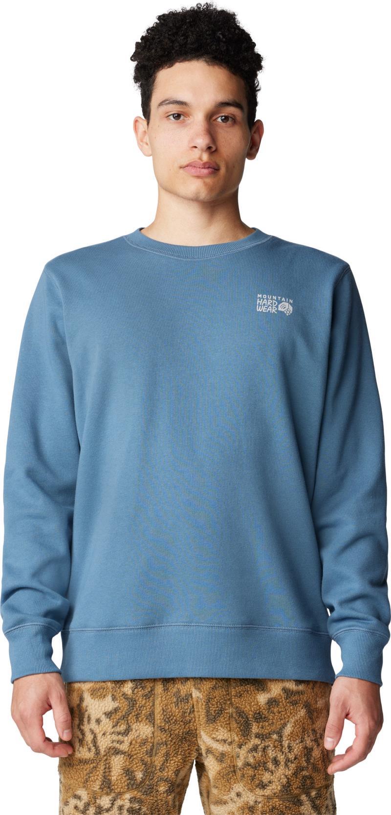 Peace Crew Sweatshirt - Mens - Adriatic Blue 4