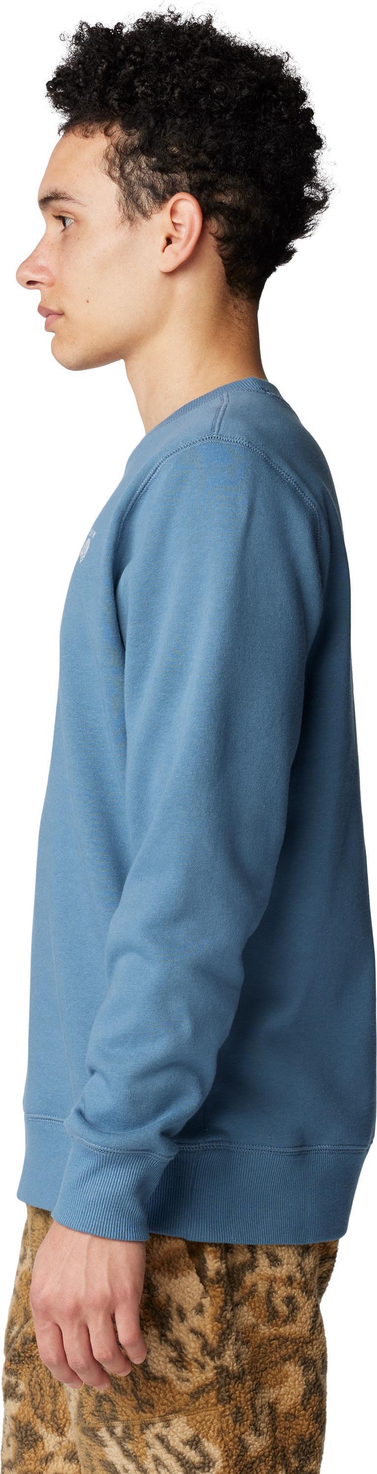 Peace Crew Sweatshirt - Mens - Adriatic Blue 5