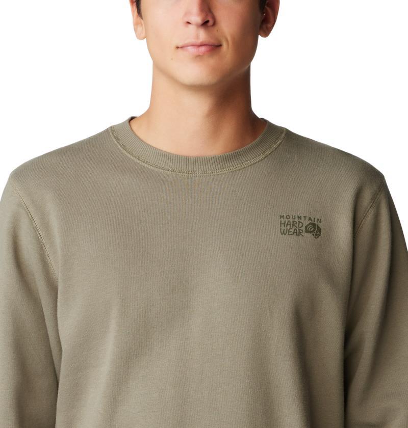 Peace Crew Sweatshirt - Mens - stone green 1