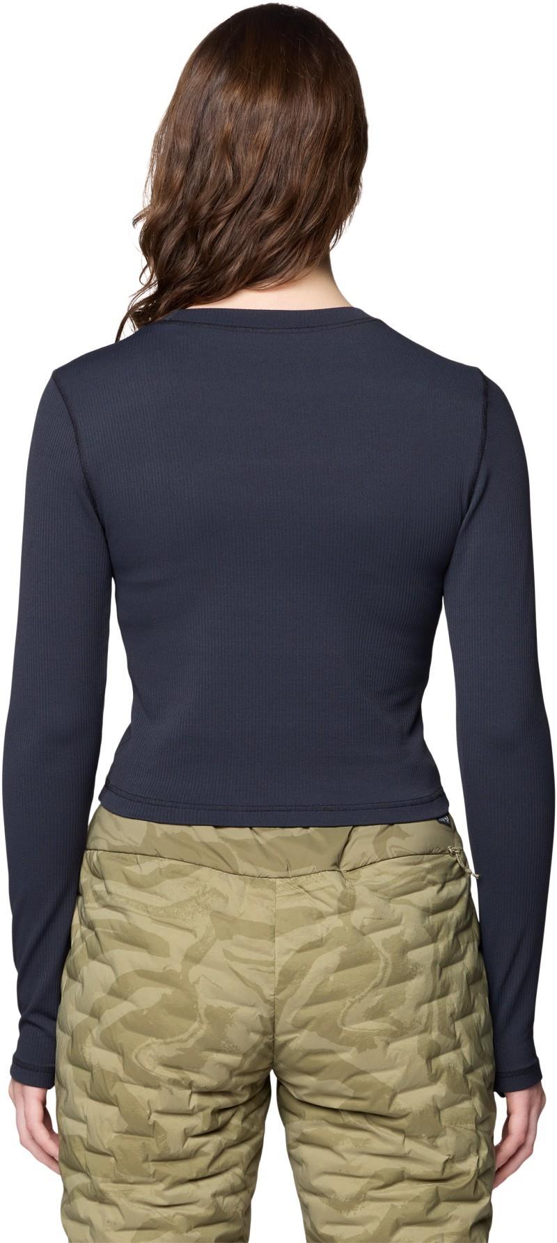 Peak Knit LS - Womens - black 1