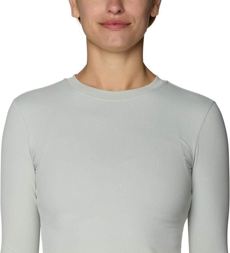 Peak Knit LS - Womens - gamma grey 1