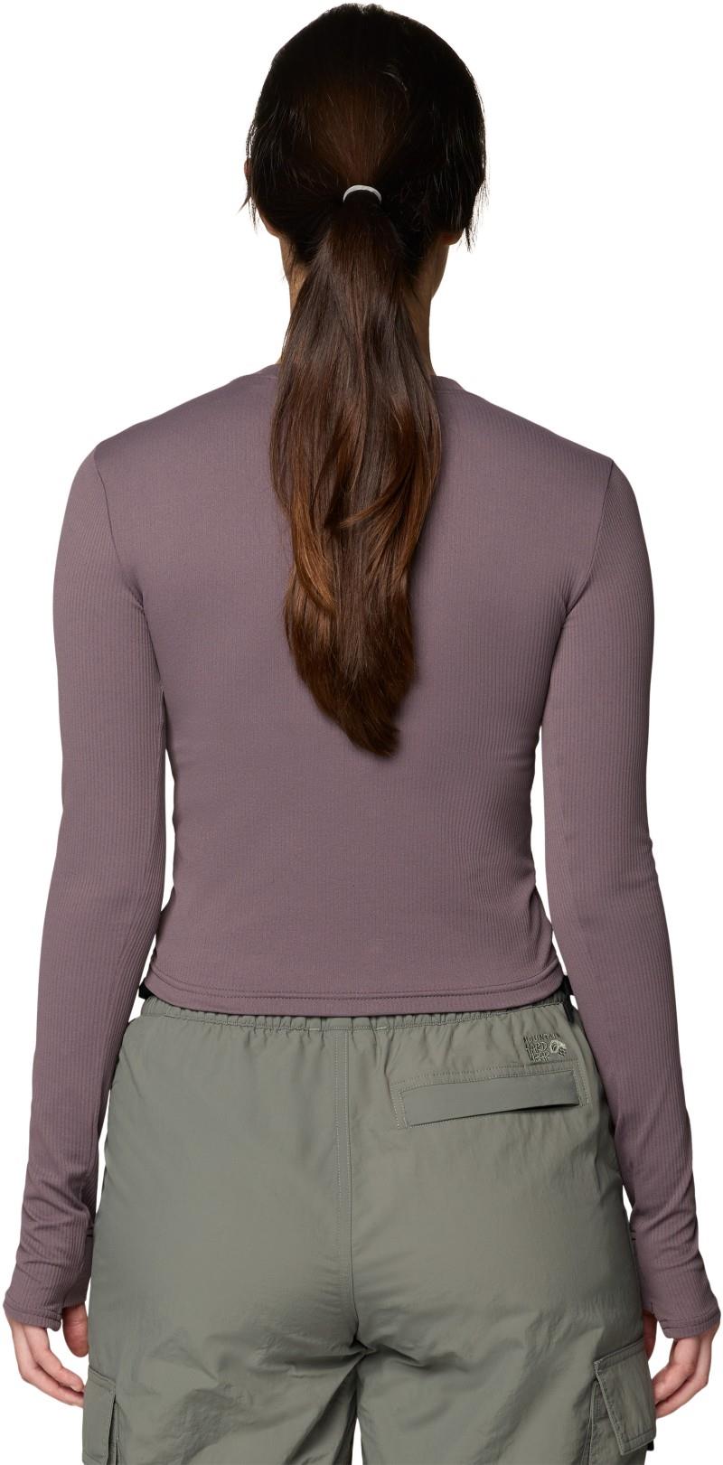 Peak Knit LS - Womens - purple sage 1