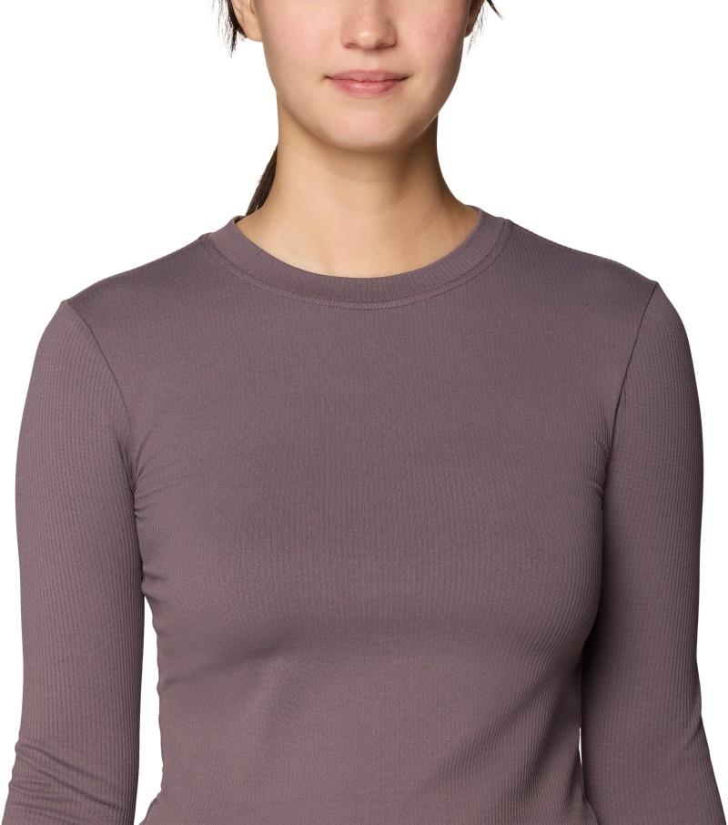 Peak Knit LS - Womens - purple sage 1