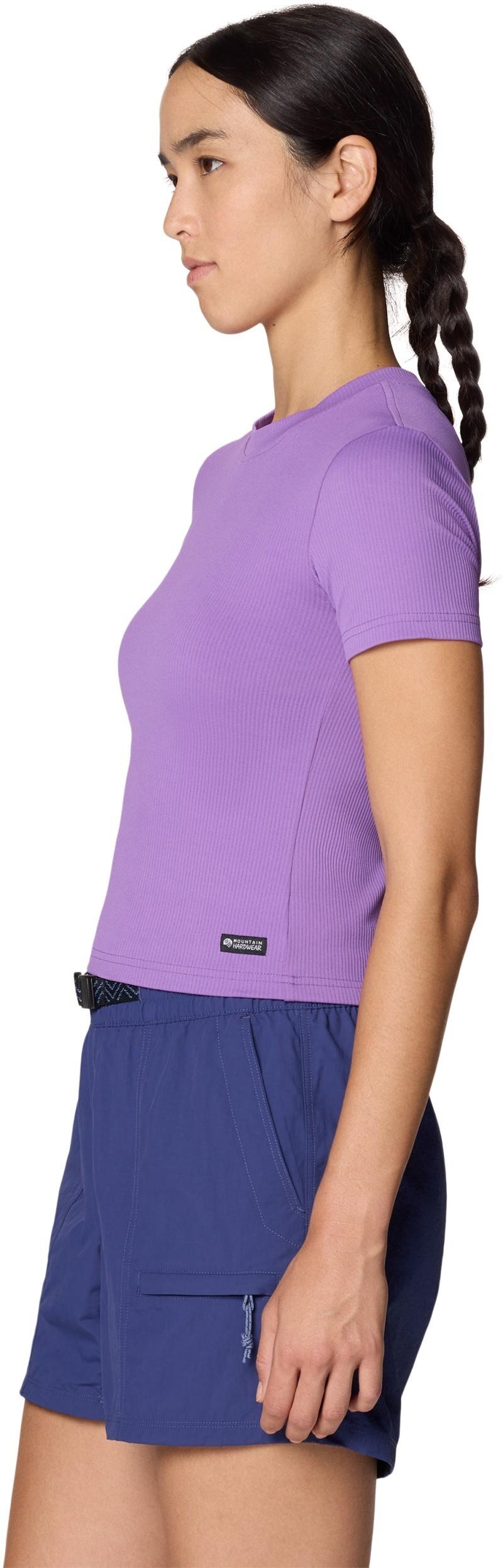 Peak Knit SS - Womens - purple plummet 1
