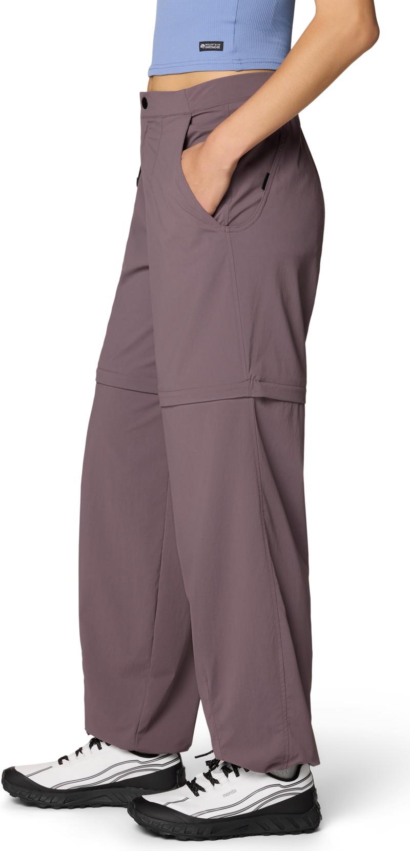 Peak Rambler Convertible Pants, 31" Inseam - Womens - purple sage 1